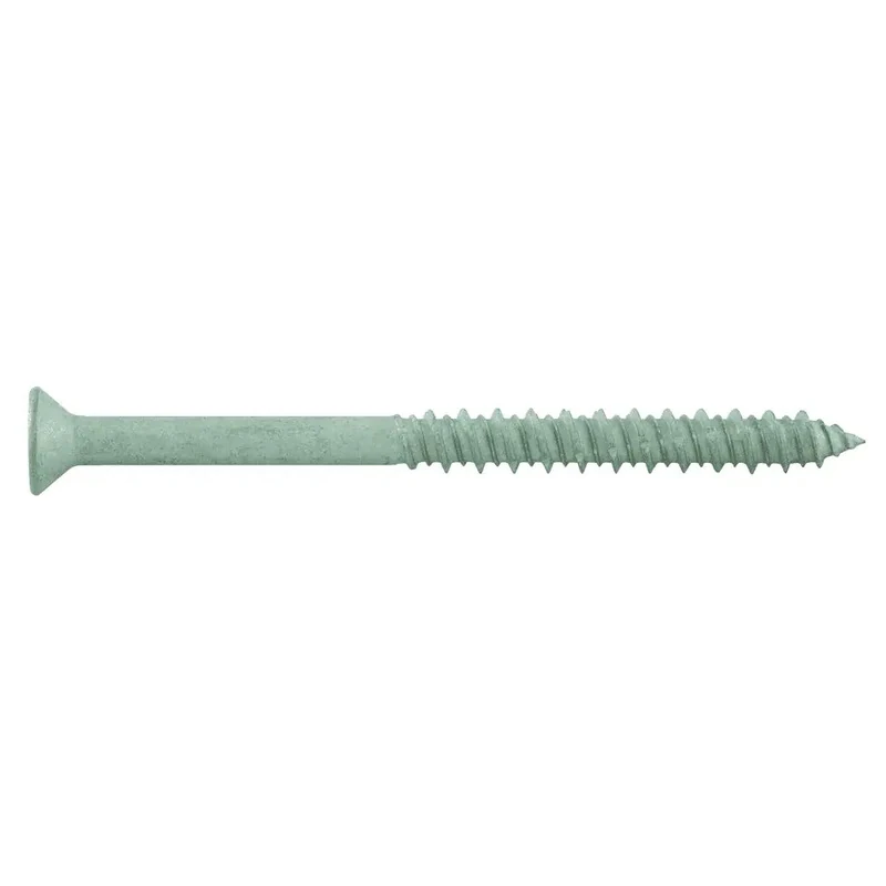 DeWalt ULTRACON+ SS4 1/4" x 4" 410SS Phillips Flat Head Blue Screw Anchor - 100 Qty